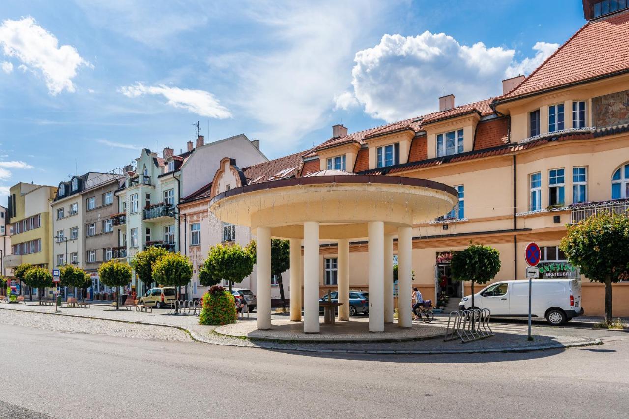 Apartman Riegrovo Namesti Poděbrady Dış mekan fotoğraf