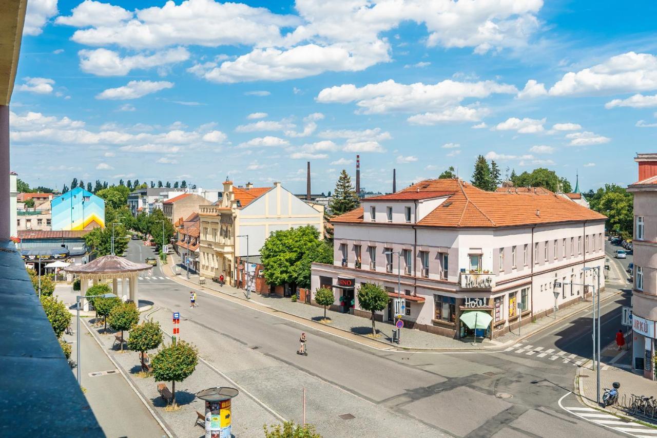 Apartman Riegrovo Namesti Poděbrady Dış mekan fotoğraf